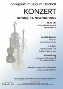 Plakat Konzert 2022